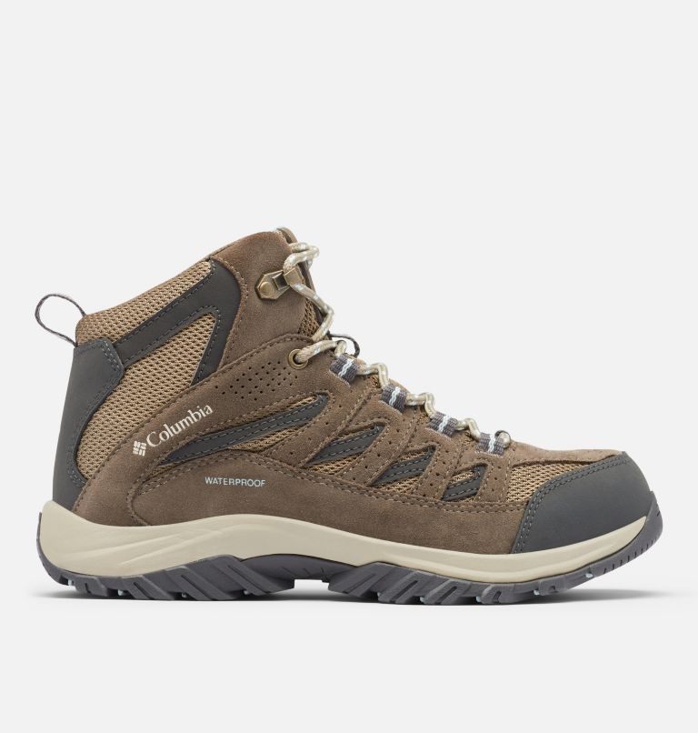 Columbia Crestwood™ Mid Waterproof Women's Hiking Boots Brown | AFP7673QP