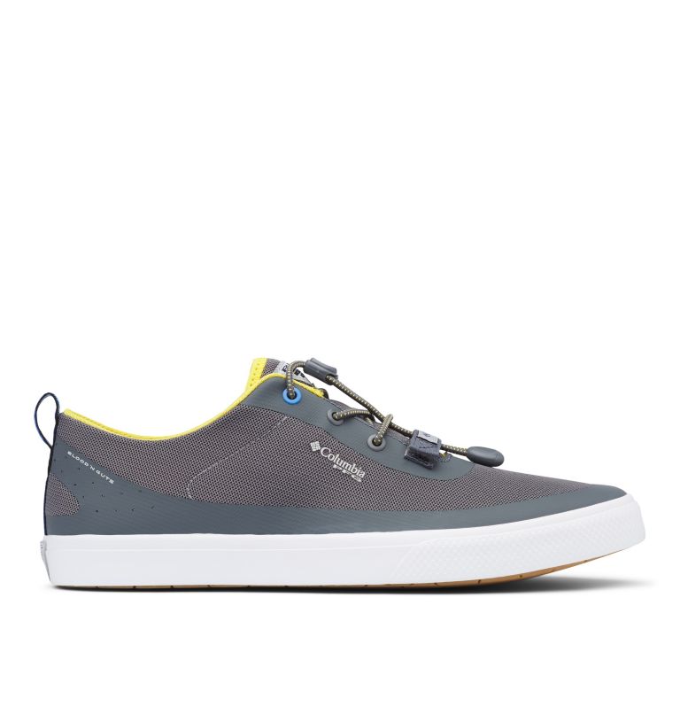 Columbia Dorado™ CVO PFG Men's Boat Shoes Grey/Yellow | QXS321DU