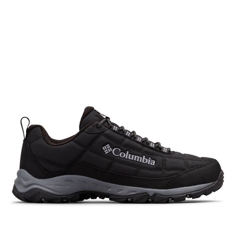 Columbia Firecamp™ Fleece Lined Men's Hiking Shoes Black/Grey | PVF2644RY