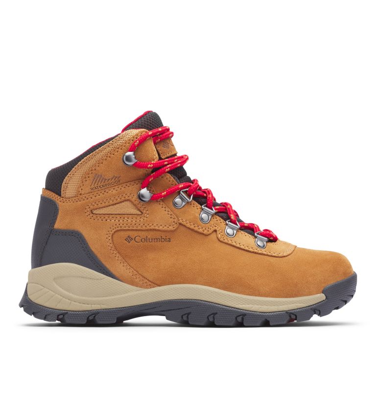 Columbia Newton Ridge™ Plus Waterproof Amped Women's Hiking Boots Blue/Red | NJR451EO