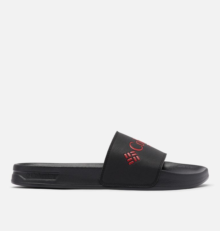 Columbia PFG Tidal Ray™ Slide Men's Sandals Black/Red | KMS825XU