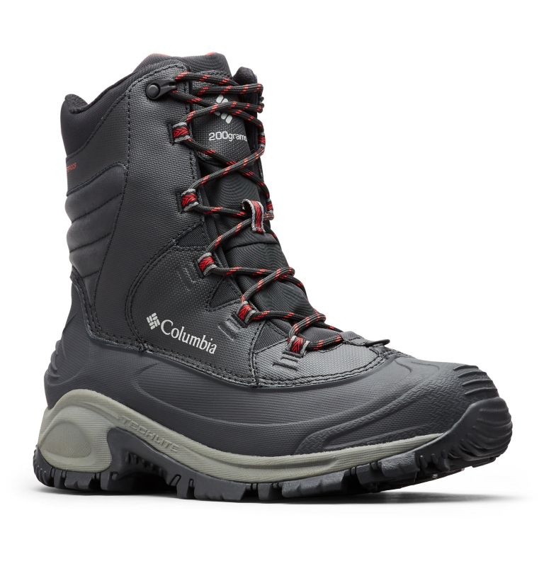 Columbia Bugaboot™ III Men's Winter Boots Black/Light Red | HKI8889UH