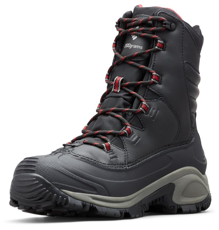 Columbia Bugaboot™ III Men's Winter Boots Black/Light Red | HKI8889UH