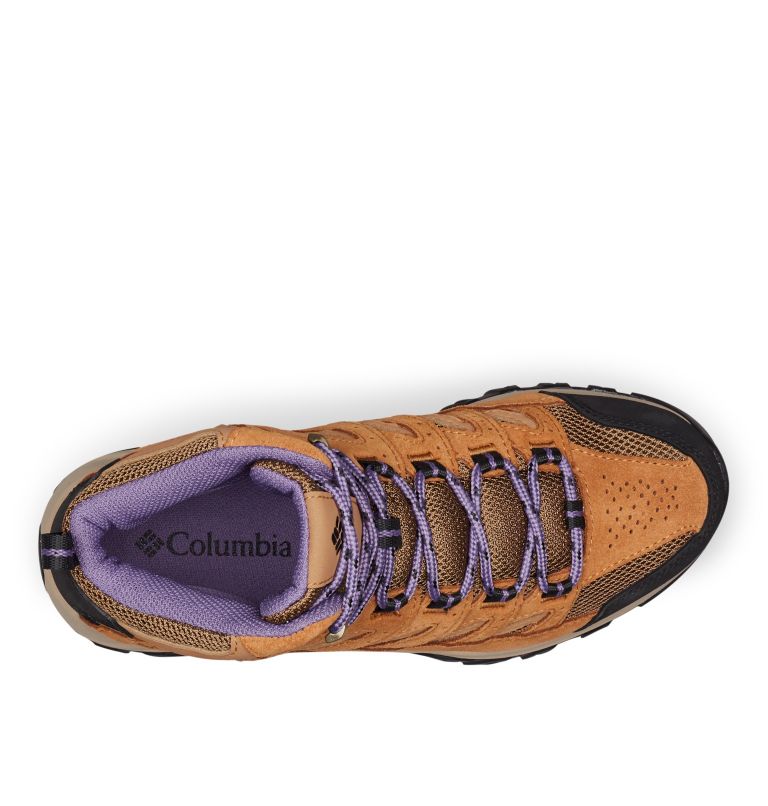 Columbia Crestwood™ Mid Waterproof Women's Hiking Boots Dark/Purple | EWC4757YO