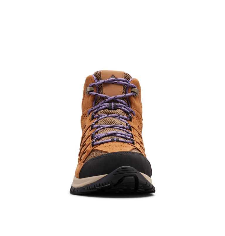 Columbia Crestwood™ Mid Waterproof Women's Hiking Boots Dark/Purple | EWC4757YO