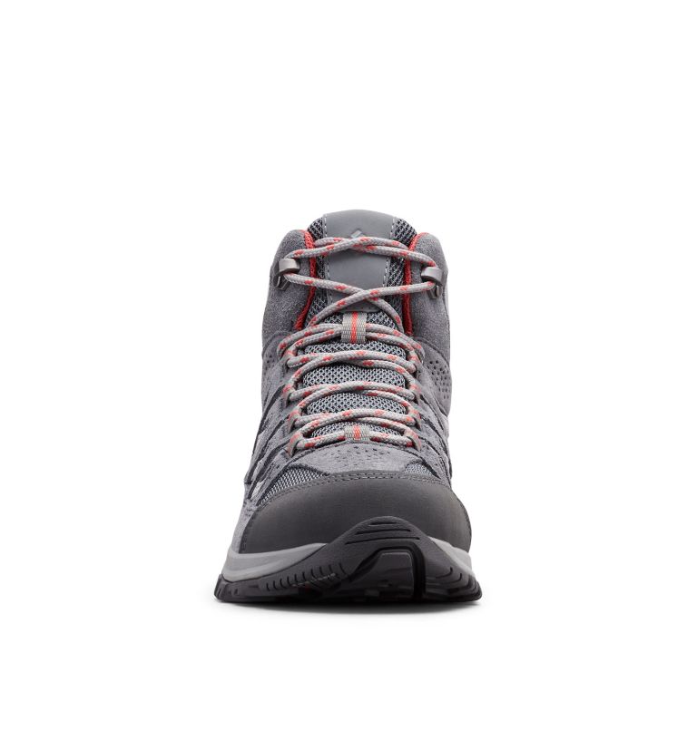 Columbia Crestwood™ Mid Waterproof Women's Hiking Boots Deep Grey/Red | RUY4112IZ