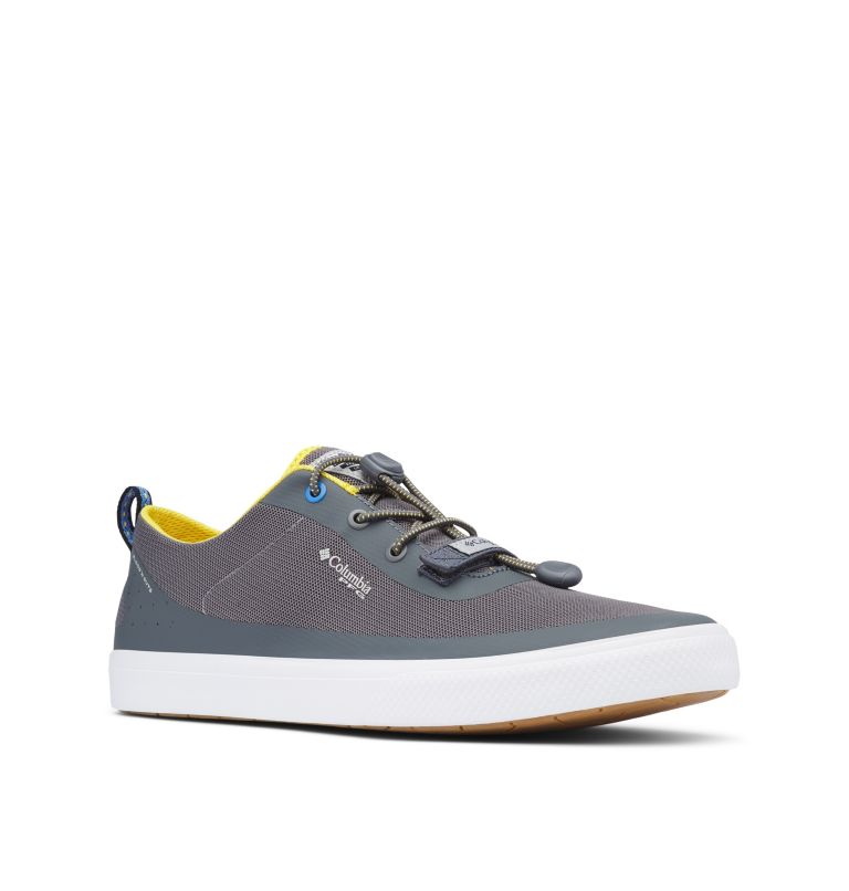 Columbia Dorado™ CVO PFG Men's Boat Shoes Grey/Yellow | QXS321DU