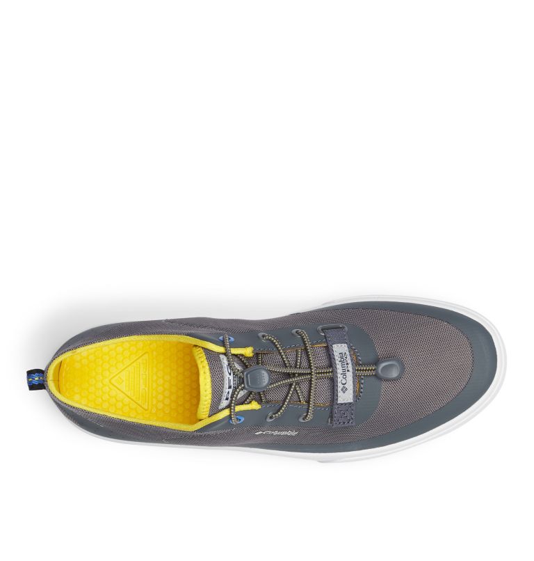 Columbia Dorado™ CVO PFG Men's Boat Shoes Grey/Yellow | QXS321DU