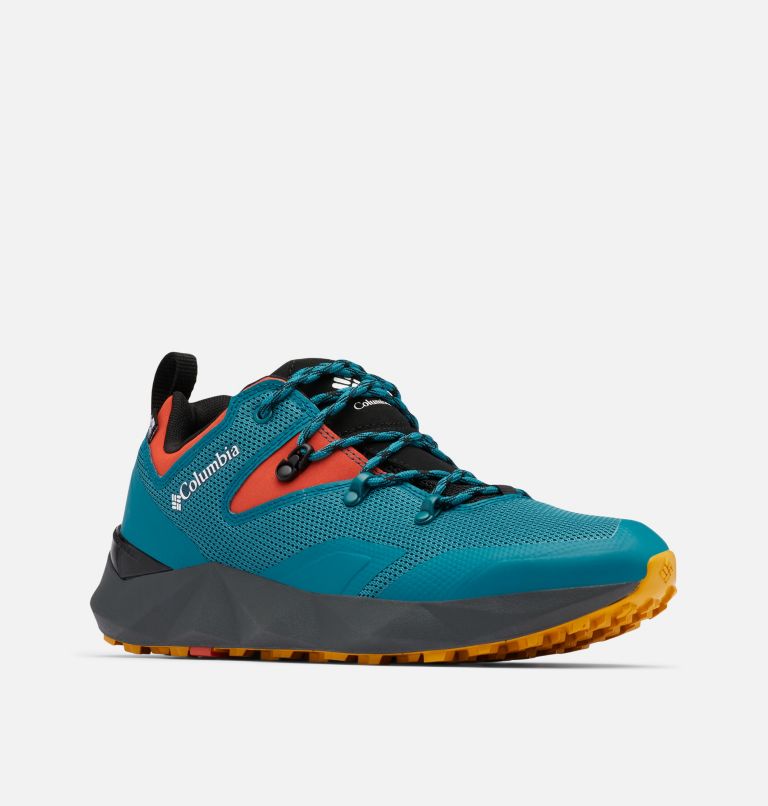 Columbia Facet™ 60 Low OutDry™ Men's Hiking Shoes Blue/Red | VQX4871VP