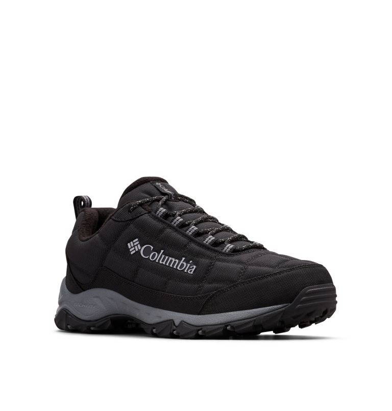 Columbia Firecamp™ Fleece Lined Men's Hiking Shoes Black/Grey | PVF2644RY