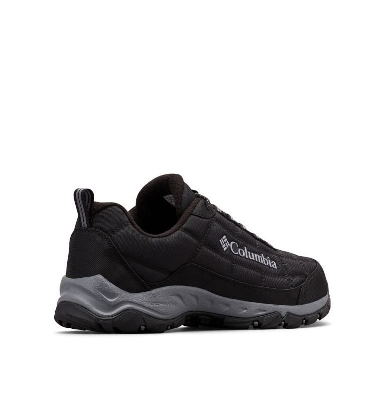 Columbia Firecamp™ Fleece Lined Men's Hiking Shoes Black/Grey | PVF2644RY