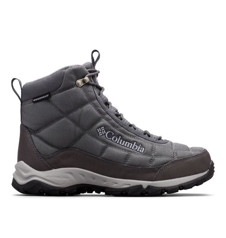 Columbia Firecamp™ Men\'s Hiking Boots Grey/Deep Grey | LZK856GR