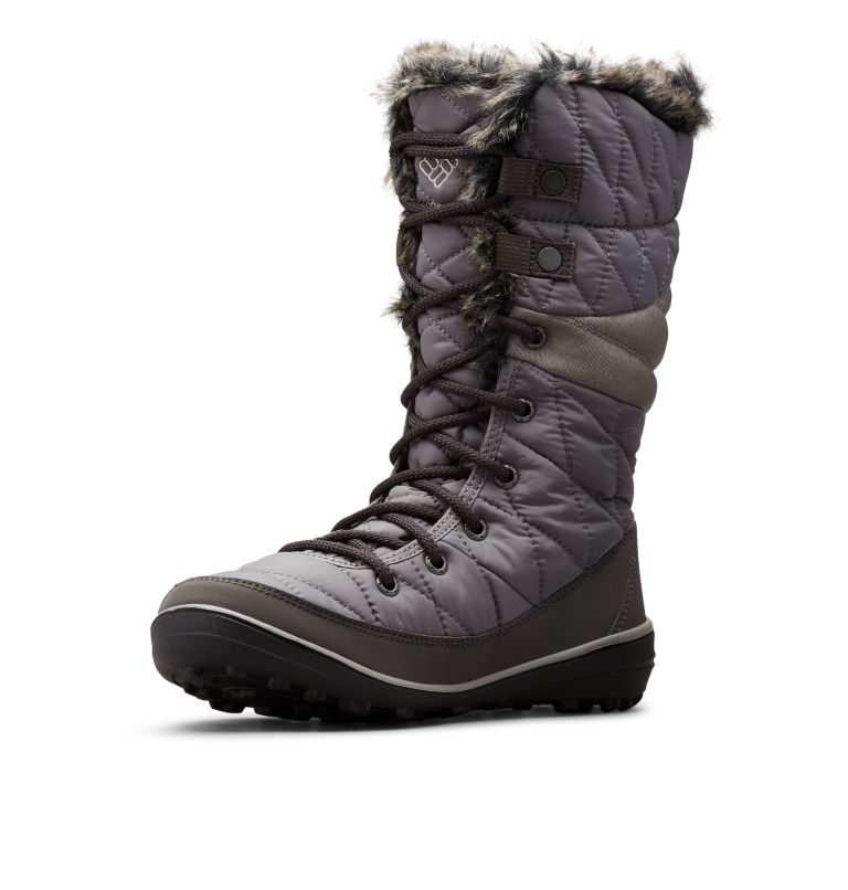 Columbia Heavenly™ Omni-Heat™ Waterproof Women's Snow Boots Grey/Chocolate | HDG134MT