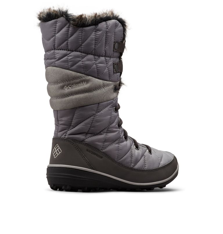 Columbia Heavenly™ Omni-Heat™ Waterproof Women's Snow Boots Grey/Chocolate | HDG134MT