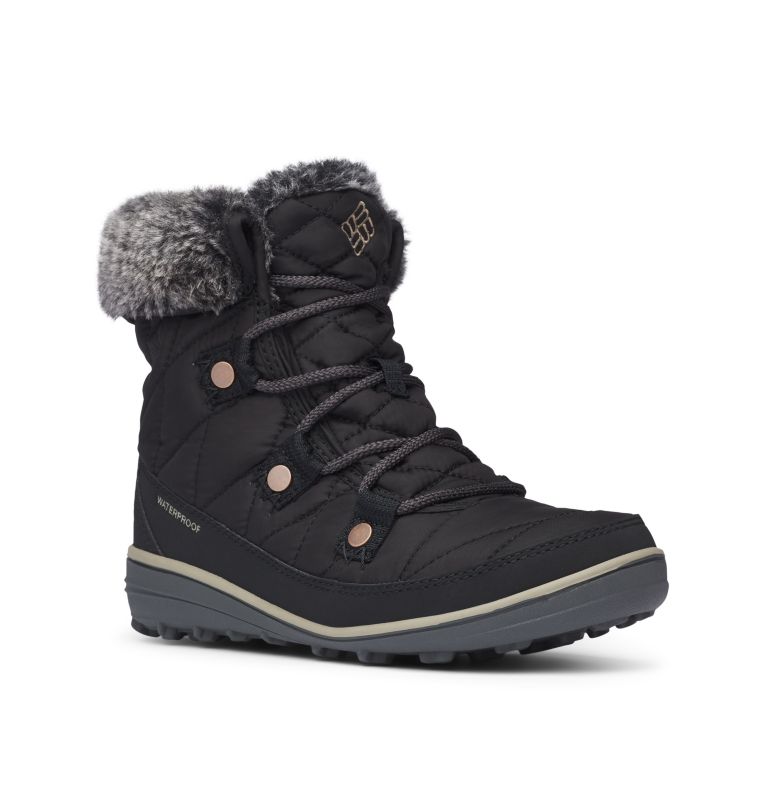 Columbia Heavenly™ Shorty Omni-Heat™ Women's Winter Boots Black | LNN4362SF