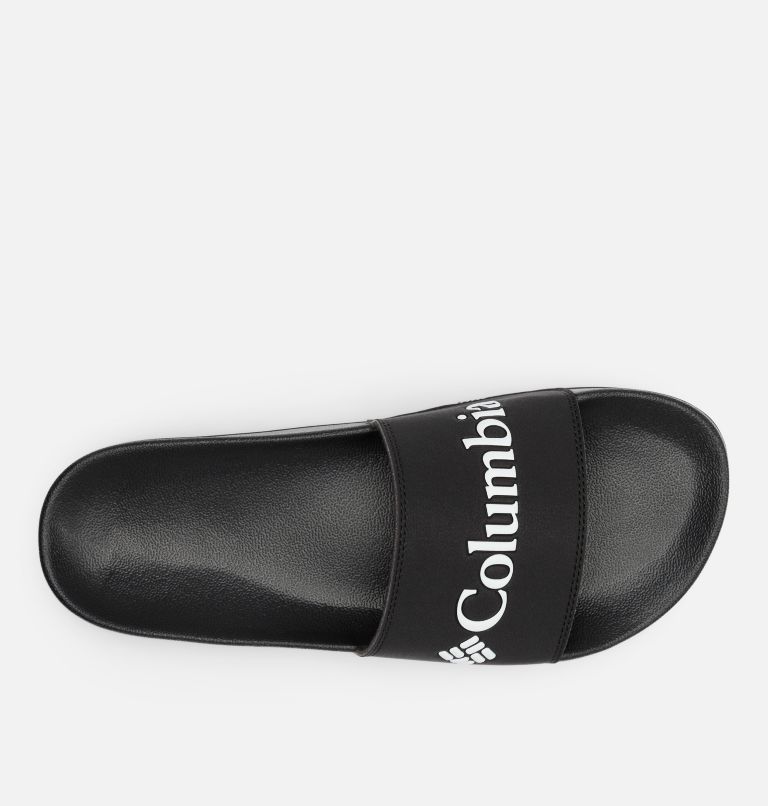 Columbia Hood River™ Slide Men's Sandals Black/White | WXF7381QU