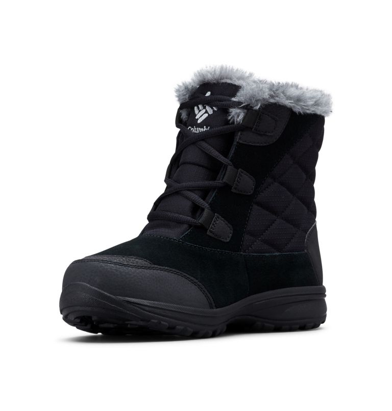 Columbia Ice Maiden™ Shorty Women's Snow Boots Black/Grey | JJQ7062QK