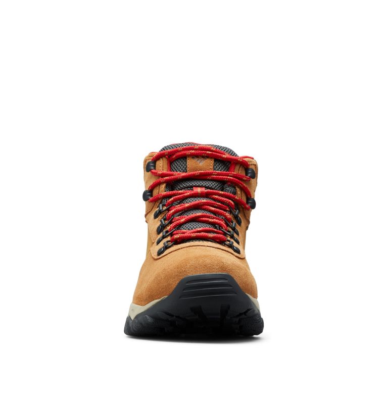 Columbia Newton Ridge™ Plus II Suede Waterproof Men's Hiking Boots Blue/Red | NRJ9321AJ