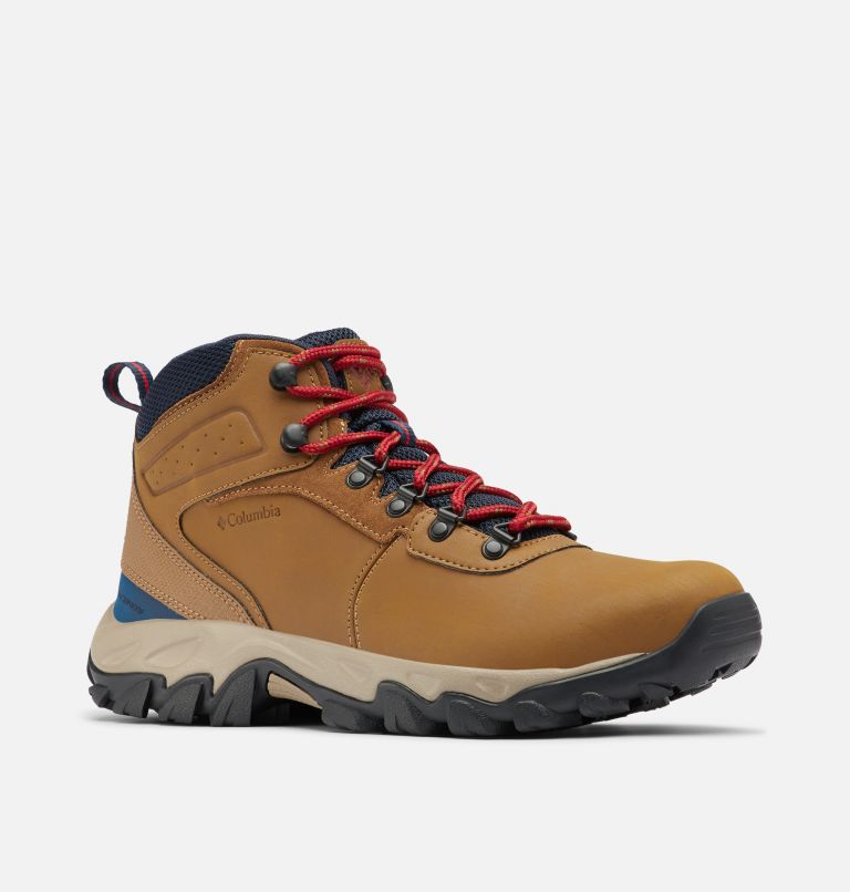 Columbia Newton Ridge™ Plus II Waterproof Men's Hiking Boots Light Brown/Red | AXF9130DA