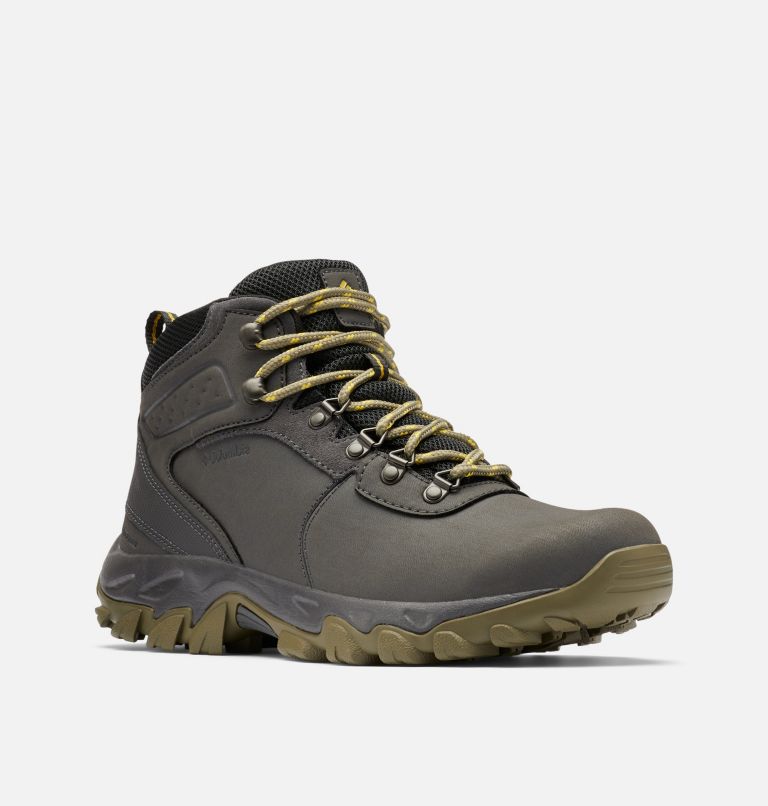 Columbia Newton Ridge™ Plus II Waterproof Men's Hiking Boots Dark Grey/Green | EIJ4525WV