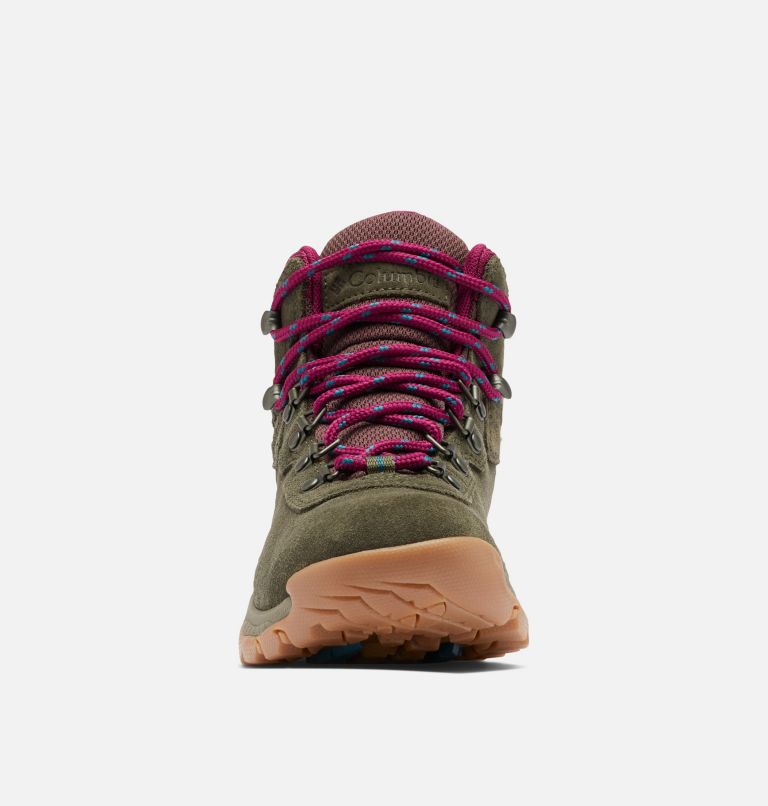 Columbia Newton Ridge™ Plus Waterproof Amped Women's Hiking Boots Olive/Red | MXM2374MZ