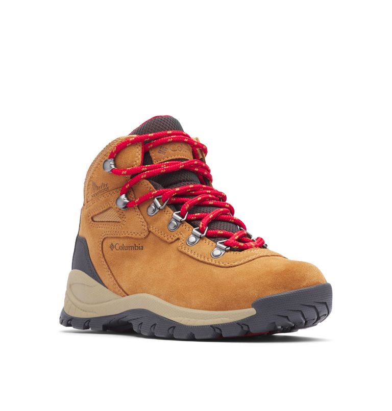 Columbia Newton Ridge™ Plus Waterproof Amped Women's Hiking Boots Blue/Red | NJR451EO