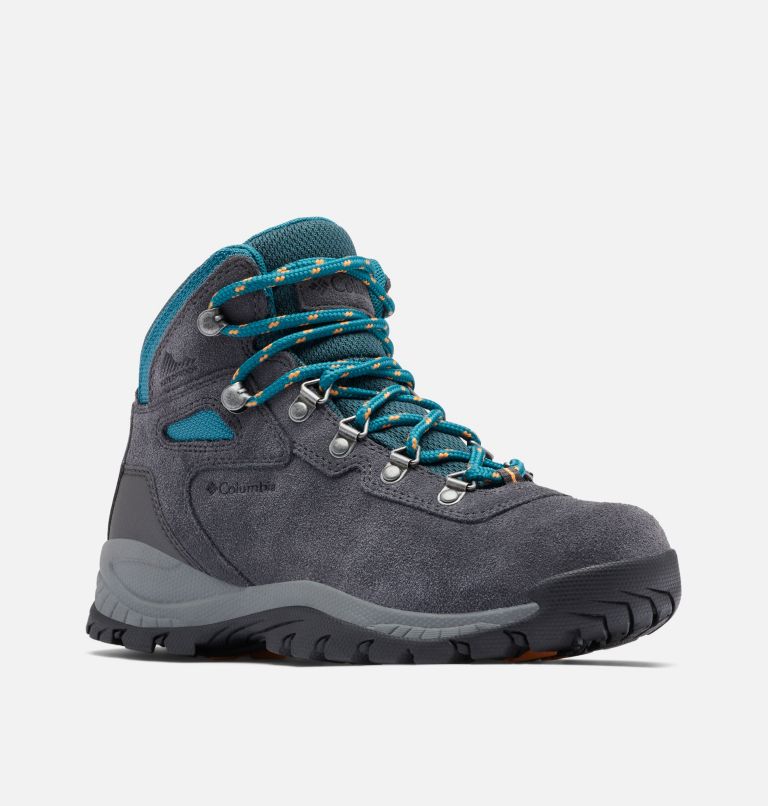 Columbia Newton Ridge™ Plus Waterproof Amped Women's Hiking Boots Dark Grey/Blue | YBK8282TO