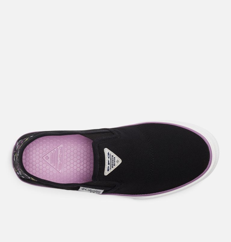 Columbia PFG Slack Water™ Women's Slip On Shoes Black/Dark Lavender | ZHF392QA