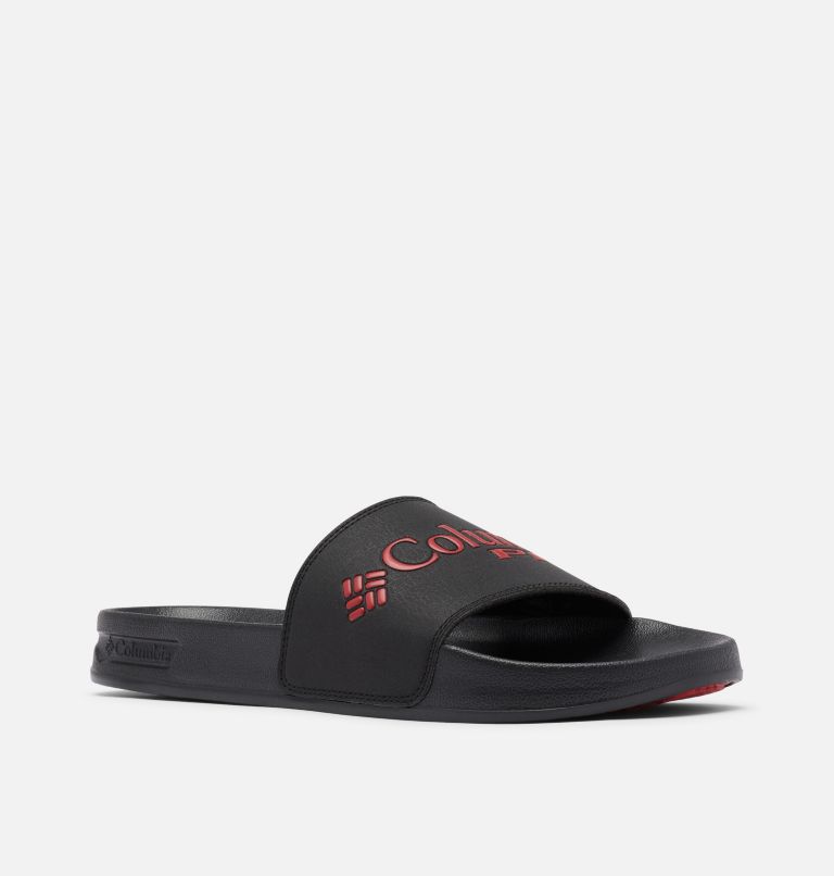 Columbia PFG Tidal Ray™ Slide Men's Sandals Black/Red | KMS825XU