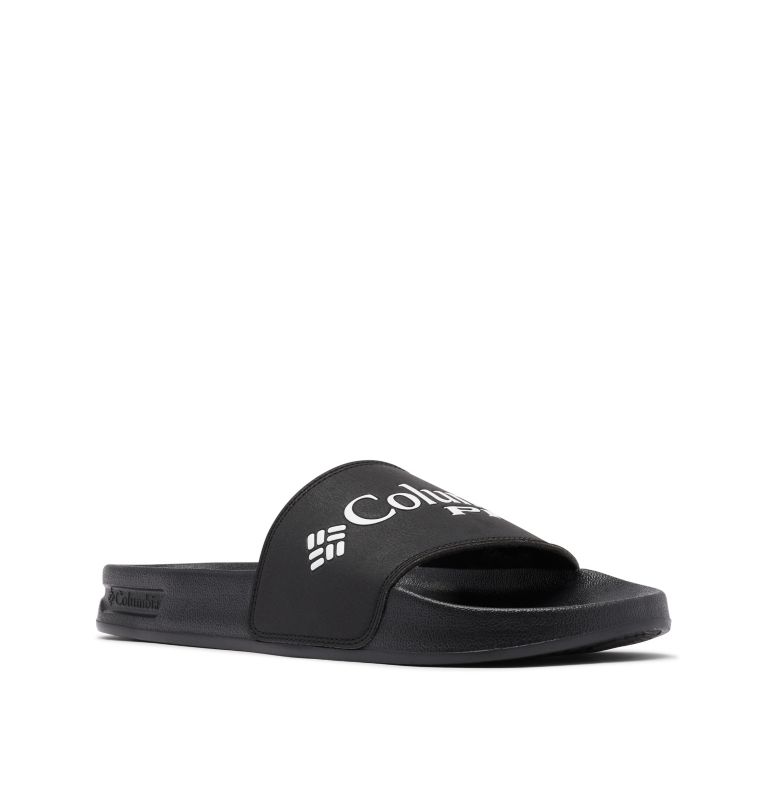 Columbia PFG Tidal Ray™ Slide Men's Sandals Black/White | TWN8775UU