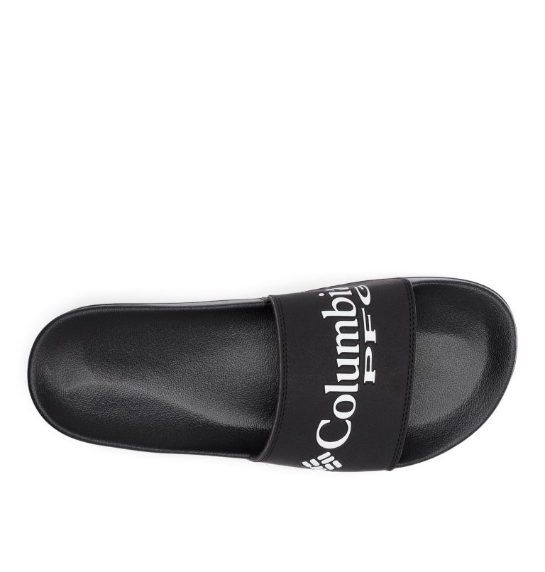 Columbia PFG Tidal Ray™ Slide Men's Sandals Black/White | TWN8775UU