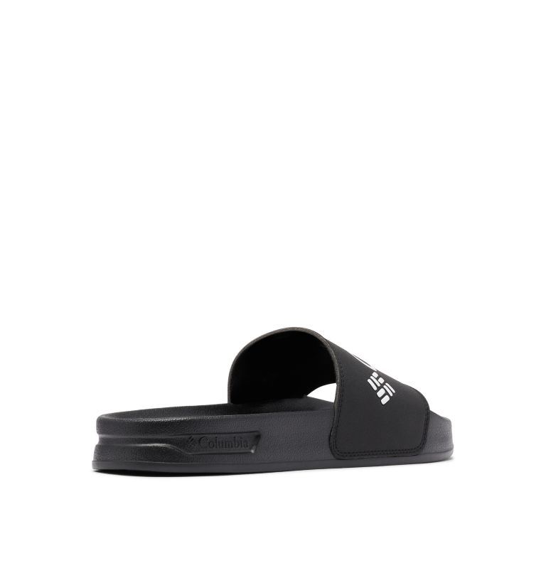 Columbia PFG Tidal Ray™ Slide Men's Sandals Black/White | TWN8775UU