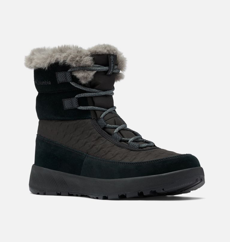 Columbia Slopeside Peak™ Omni-Heat™ Infinity Luxe Women's Winter Boots Black/Deep Grey | IGY721WH