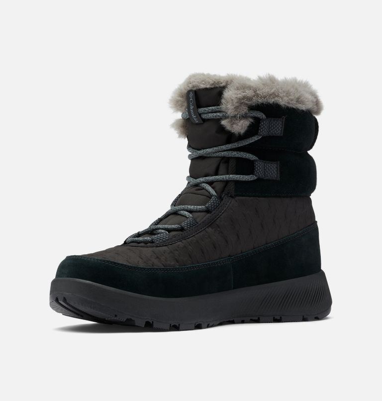 Columbia Slopeside Peak™ Omni-Heat™ Infinity Luxe Women's Winter Boots Black/Deep Grey | IGY721WH